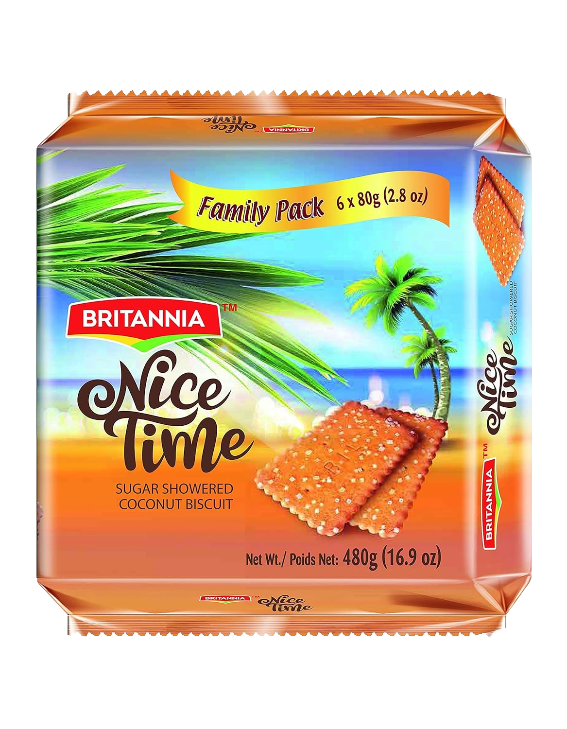 BRITANNIA NICE TIME COCONUT COOKIES